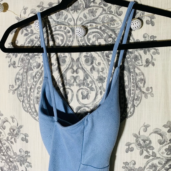 👑 Very cute Baby Blue Mini dress - Picture 6 of 6